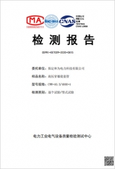 40.5kV高压穿墙瓷套管型式试验报告