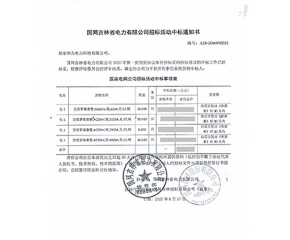 国网吉林省电力公司高压穿墙套管中标项目